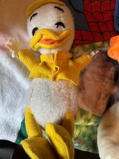Disney Donald Duck plush VINTAGE *RARE* 70's picture