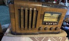 ANTIQUE SILVERTONE MODEL # 6424 Tube Radio For Parts Or Repair picture
