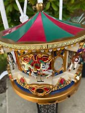 VTG. Mr. Christmas Holiday, Christmas Merry-Go-Round, Carousel *VIDEO* picture