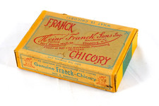 Antique UNUSED Franck Chicory Heinr Franck & Sons Inc Coffee Seasoning Spice picture
