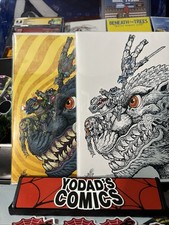 Teenage Mutant Ninja Turtles x Godzilla #1 SET picture