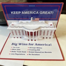 TRUMP Official RNC White House 3D Pop-Up Origami Premium 2020 