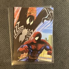 Fleer 1994 Flair Marvel Annual The Black Costume Saga #48 Spider-Man Venom picture