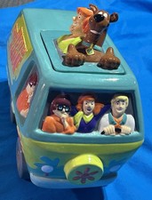 Scooby-Doo MYSTERY MACHINE Ceramic Cookie Jar  No Chips No Cracks EUC picture