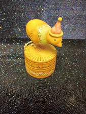 Toleware Antique Folk Art Trinket Maria Kurtz Original Hand Painted Art Signed picture
