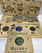 Lot of 10 Vintage Pre-War Thick 78 RPM 10