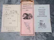 Vintage~1978-79~Brochures~Sarasota FL~Manatee Antique Dealers/Mini Doll House picture