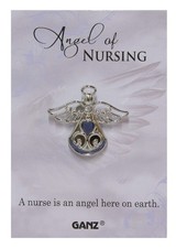 Ganz Angel of Nursing Tac Pin with Story Card picture