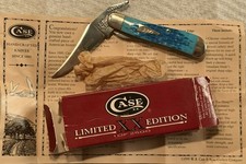 2002 Case XX 61953 Russlock Turquoise Like Blue Edition 1 of 2500 picture