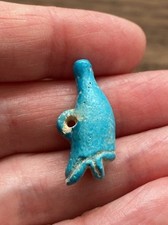 ANCIENT EGYPTIAN. FAIENCE AMULET OF HEDJET - THE WHITE CROWN OF UPPER EGYPT. picture