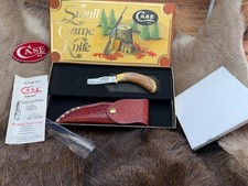 Case XX Small Game Knife Genuine Stag Handle Sheath Mint In Vintage Box RARE A picture