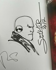 💥 THE METABARON BOOK 1 HC VALENTIN SECHER SIGNED + ORIGINAL SKETCH JODOROWSKY picture