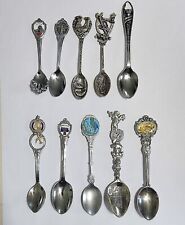 Travel Memorabilia State Collector Spoon NEBRASKA to WYOMING 60s  ~~ You CHOOSE picture