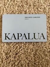 Ritz Carlton Kapalua Key Card picture