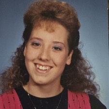 Vintage 1990s Photograph of Smiling Young Woman | High School Yearbook picture