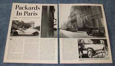 1920's-30's Packards at the Automobile Salon History Article