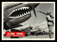1965 Philadelphia Gum War Bulletin #17 Flying Tigers picture