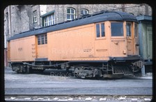 Original Slide CNS&M #229 North Shore Line 1940’s Work Car MofW RBK Shops picture