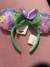 2025 Disney Parks Little Mermaid Ariel Purple Ears Headband NWT picture