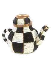 Brand New MacKenzie-Childs Teapot Candle Holder picture