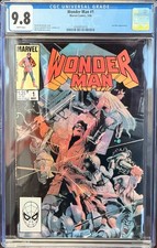 Wonder Man #1 CGC 9.8 WP NM/M 1986 BILL SIENKIEWICZ One-Shot 🎯⚡️ picture