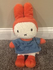 Vintage Dick Beuna Miffy In The Snow 15” Sekiguchi Snow Day Plush-RARE picture