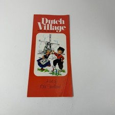 VTG 1980s Dutch Village Shopping Center Holland Michigan Directory Map Brochure picture