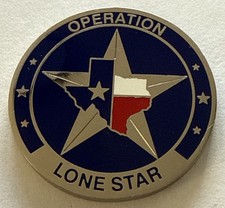 Texas Highway Patrol Operation Lone Star  Challenge Coin picture