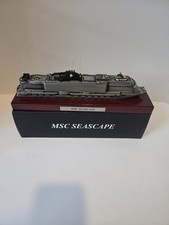 New MSC Seascape Metal Ship Model  In Original Box picture