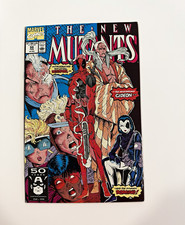 Marvel Comics The New Mutants #98 First Character Appearance Deadpool Domino picture