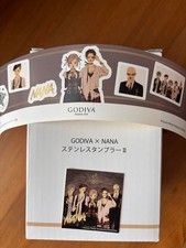NANA x GODIVA Limited Collaboration Tumbler w/ Original Sticker & Sleeve Japan picture