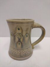 Signed Celtic Clays Carlingford Tall Beer Coffee Mug  picture