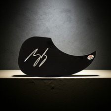 Zac Brown Autographed Guitar Pick Guard With PAAS COA picture