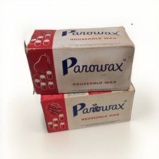 Vintage Parowax Household Wax 2 Boxes 8 Cakes picture