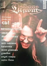 DEFTONE Magazin Nr 4 1998 No CD in German Benedection Immortal Abigor Katatonia picture