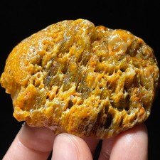 118g Rare Natural Tubular Agate | One of a Kind Healing Crystal Mineral Gift picture