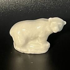 Wade Whimsies Red Rose Tea Polar Bear Figurine Vintage Miniature Made in England picture