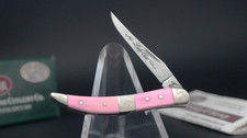 2007 Lady Case XX SCROLLED DAMASCUS ELEGANTE PINK BUBBA GUM TOOTHPICK KNIFE #93 picture