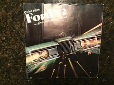 VINTAGE 1972 FORD CARS DEALERSHIP SALES BROCHURE SPECIFICATIONS OPTIONS INFO picture