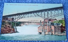 1909 POSTCARD MONROE STREET BRIDGE & FALLS, SPOKANE, WASHINGTON #463 - UNUSED picture