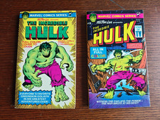 Incredible Hulk 1978 & 1979 Pocket Books #1 and #2 picture
