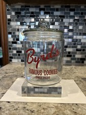 Byrds Famous Cookies Since 1924 LARGE COOKIE JAR 8