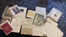 Vintage Oil Gas Ephemera Lot 1920s-1950s Socony Sinclair Mobil Halliburton  Arch picture