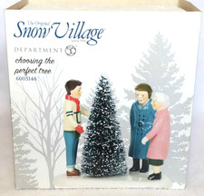 DEPT 56 CHOOSING THE PERFECT TREE SNOW VILLAGE CHRISTMAS 6003148 picture