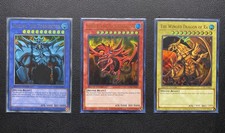 Yugioh Egyptian God Card Set Legendary Collection LC01-EN001, EN-002, EN-003 picture