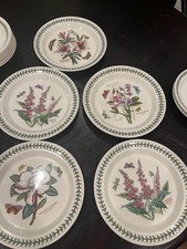 Portmeirion Botanic Garden Foxglove Salad Plate 14 pieces vintage picture
