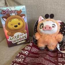 New Disney Happy Haul Into The Woods BUTTERFLY PUA Vinyl Plush Keychain picture