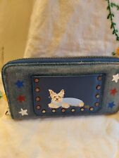 Hand Painted Yorkie painting♡ Wallet Beautiful Yorkshire Terrier USA  picture