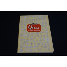 Vintage 1951 Quiz on Railroads and Railroading Booklet 8th Edition AAR picture