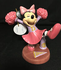 Enesco Disney Mickey & Friends Minnie Mouse Cheerleader Rare Figurine 4004036 picture